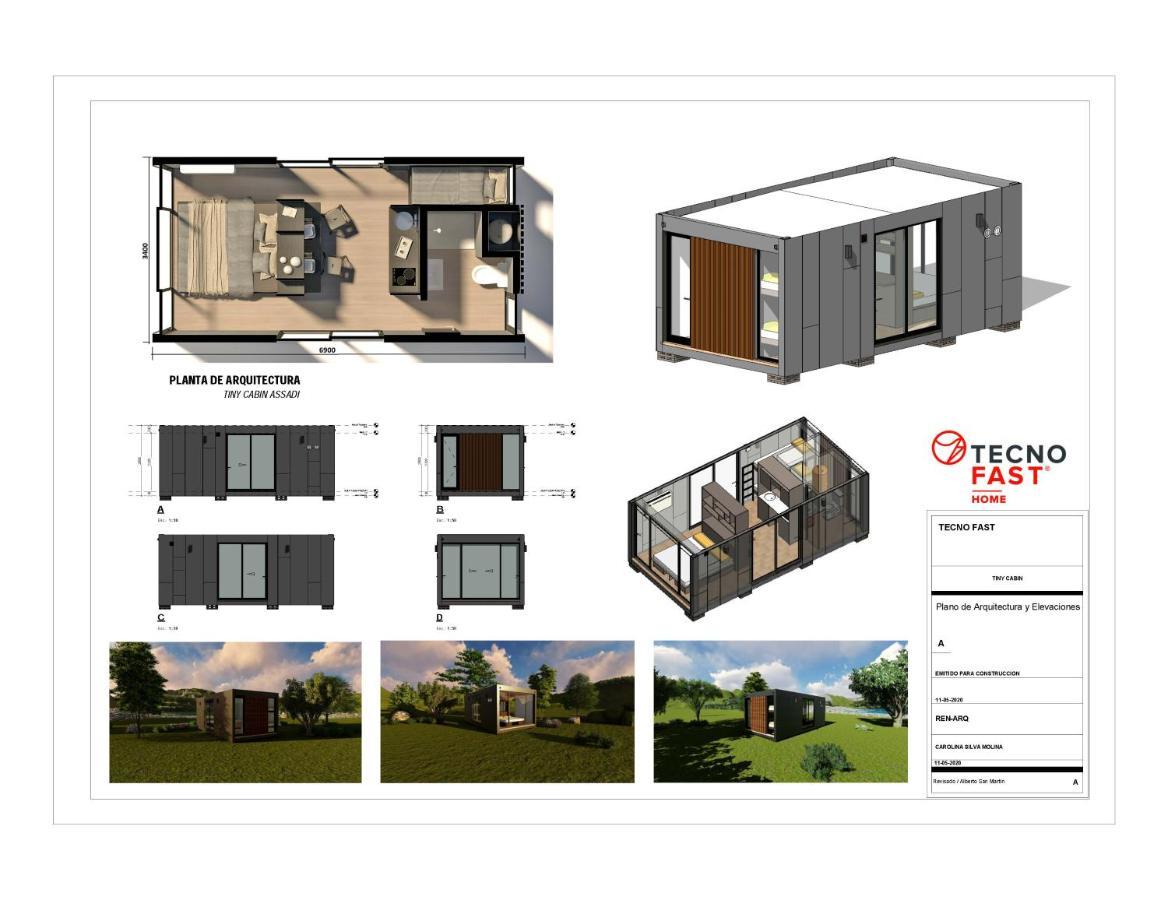圣克鲁兹Tiny Colchagua Cabanas Y Padel公寓 外观 照片