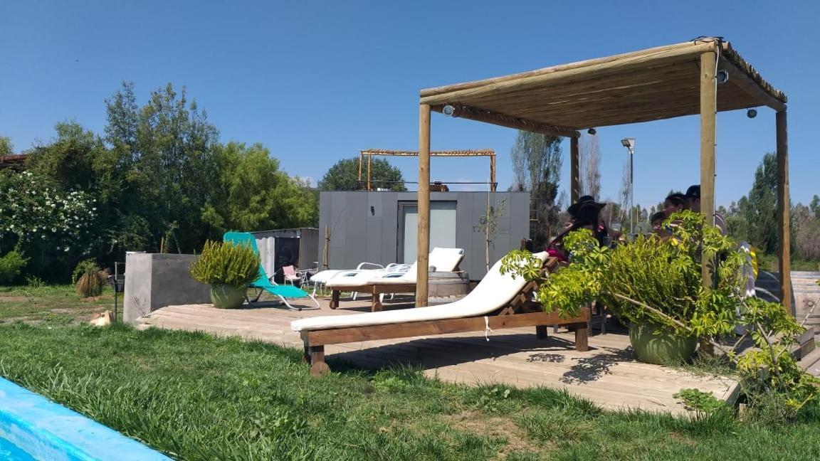圣克鲁兹Tiny Colchagua Cabanas Y Padel公寓 外观 照片
